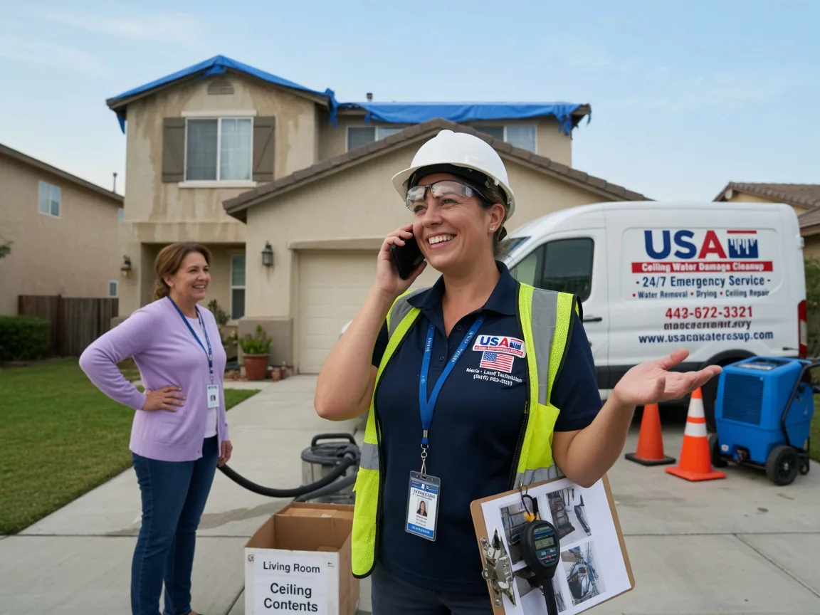 Ceiling Water Damage Restoration Garciasville, TX FAQs