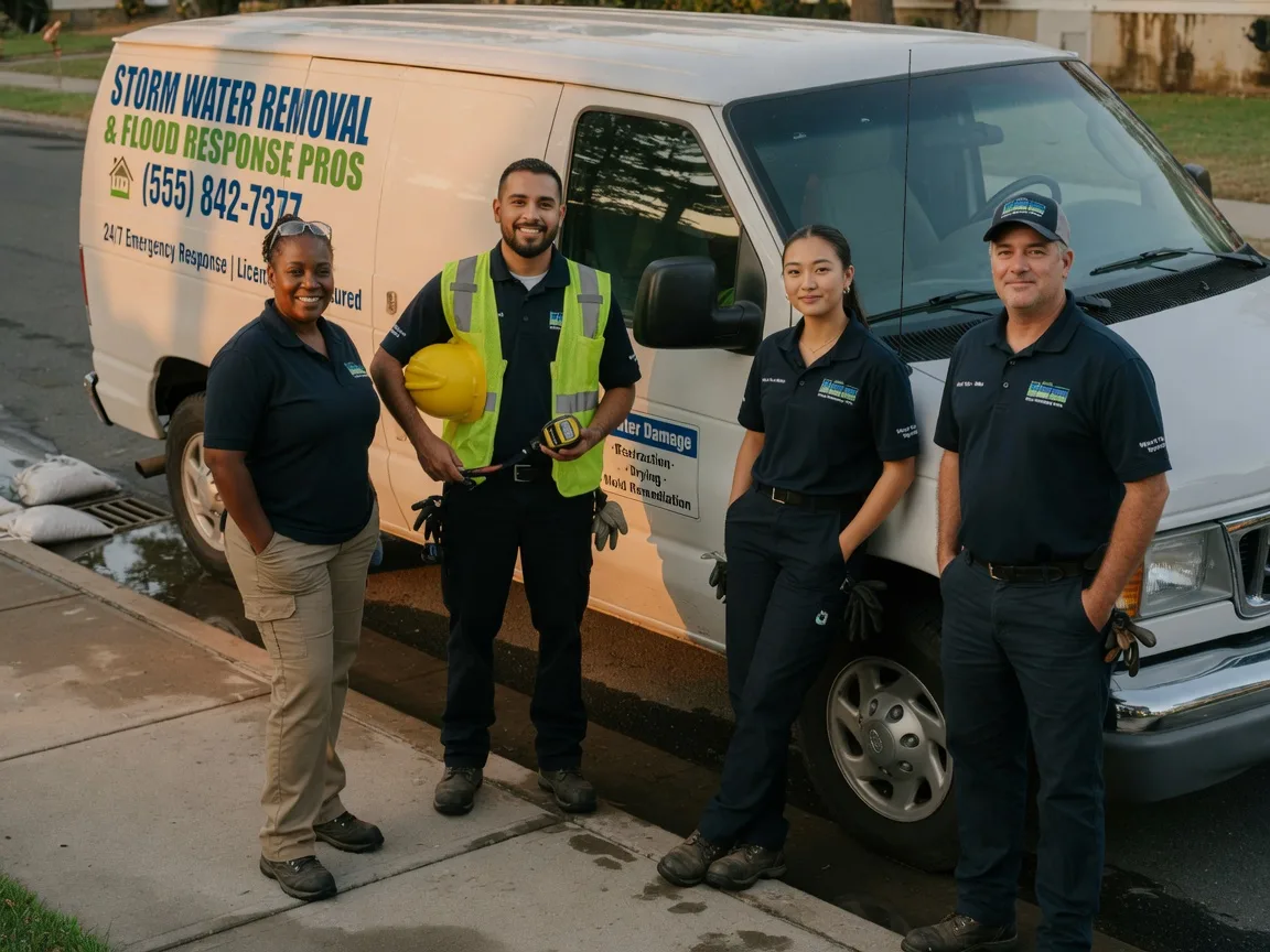 Storm Damage Water Removal company in Garciasville, TX